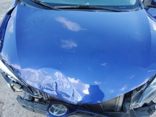 5YFBURHE0KP937487 - 2019 TOYOTA COROLLA L BLUE photo 11