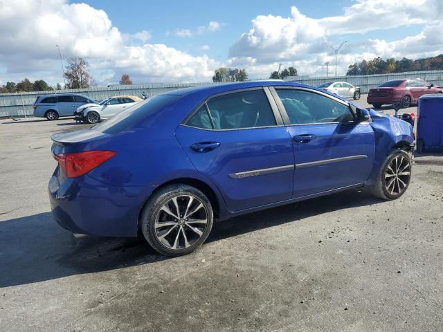 5YFBURHE0KP937487 - 2019 TOYOTA COROLLA L BLUE photo 3
