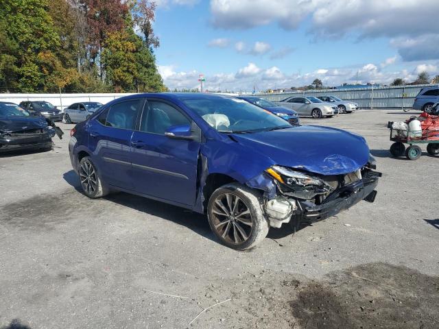 5YFBURHE0KP937487 - 2019 TOYOTA COROLLA L BLUE photo 4