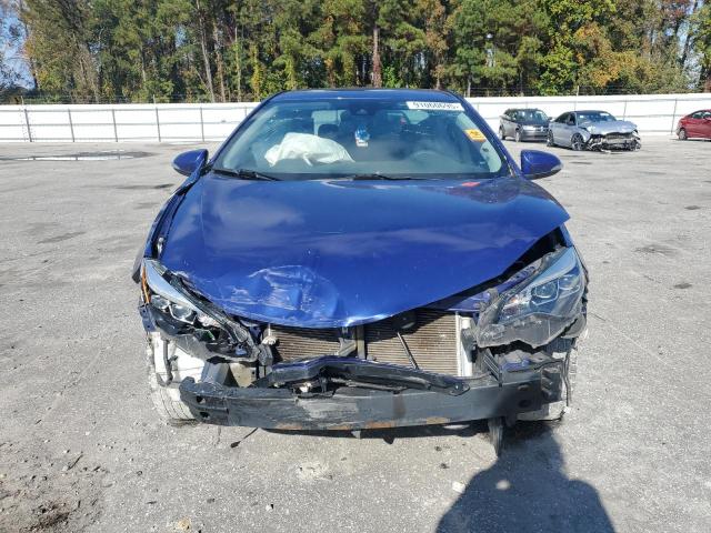 5YFBURHE0KP937487 - 2019 TOYOTA COROLLA L BLUE photo 5