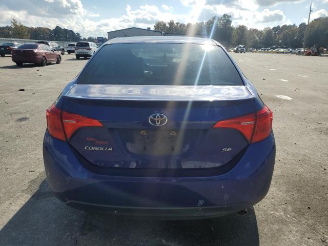 5YFBURHE0KP937487 - 2019 TOYOTA COROLLA L BLUE photo 6