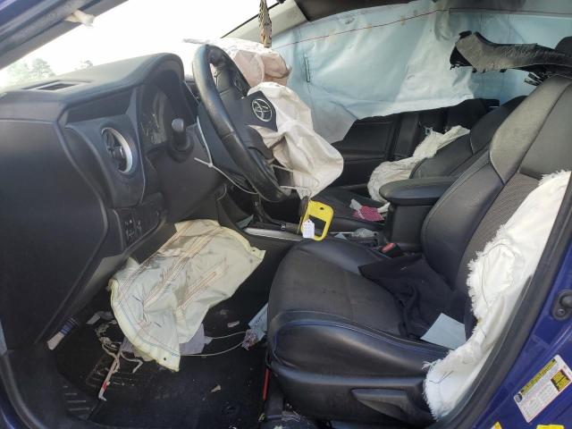 5YFBURHE0KP937487 - 2019 TOYOTA COROLLA L BLUE photo 7