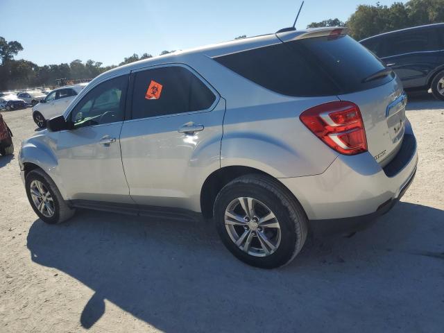 2GNALBEK0H1553384 - 2017 CHEVROLET EQUINOX LS ვერცხლისფერი ფოტო 2