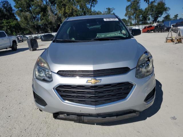 2GNALBEK0H1553384 - 2017 CHEVROLET EQUINOX LS ვერცხლისფერი ფოტო 5