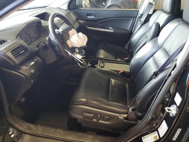 5J6RM4H73DL057618 - 2013 HONDA CR-V EXL BLACK photo 7