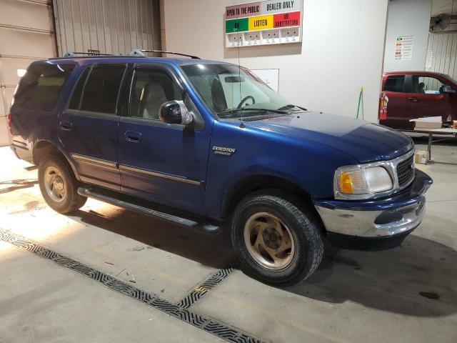 1FMEU18W3VLB97076 - 1997 FORD EXPEDITION BLUE photo 4