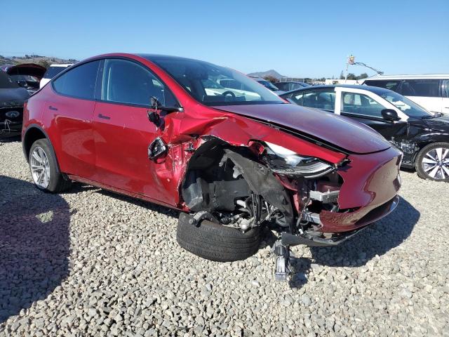 7SAYGDEE4RF067972 - 2024 TESLA MODEL Y Червоний фото 4