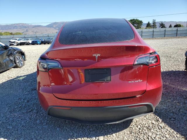 7SAYGDEE4RF067972 - 2024 TESLA MODEL Y Червоний фото 6