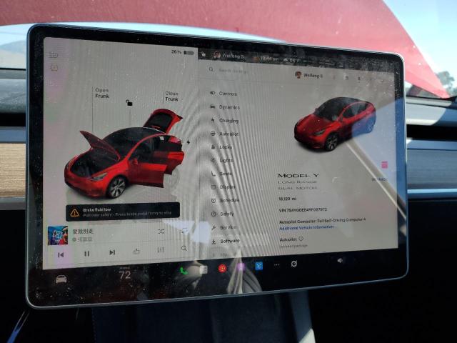 7SAYGDEE4RF067972 - 2024 TESLA MODEL Y Червоний фото 9