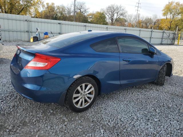 2HGFG3B13CH539873 - 2012 HONDA CIVIC EXL BLUE photo 3