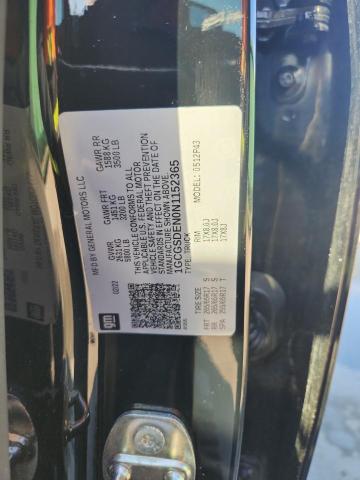 1GCGSDEN0N1152365 - 2022 CHEVROLET COLORADO Z71 BLACK photo 12