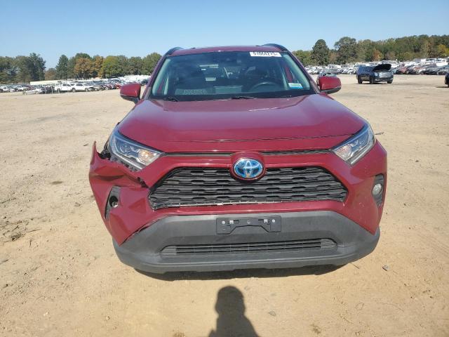4T3RWRFV4MU016507 - 2021 TOYOTA RAV4 XLE RED photo 5