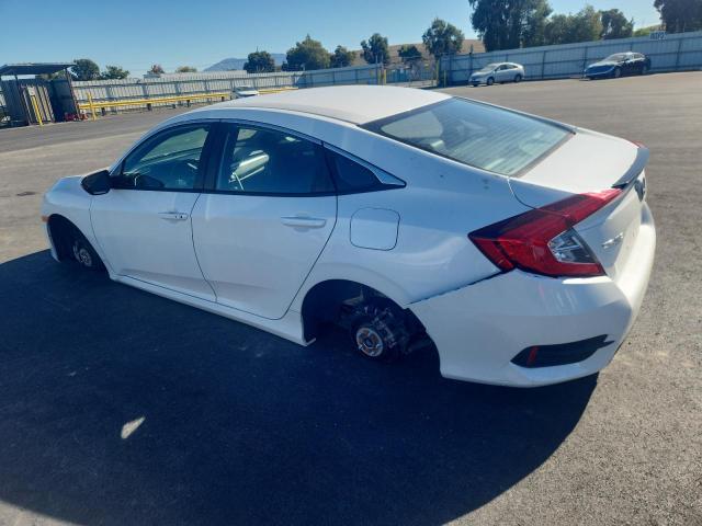 2HGFC2F80LH596805 - 2020 HONDA CIVIC SPORT WHITE photo 2