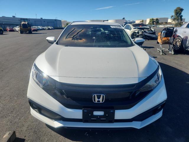 2HGFC2F80LH596805 - 2020 HONDA CIVIC SPORT WHITE photo 5