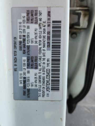 JM3KFBDM8J0354633 - 2018 MAZDA CX-5 GRAND TOURING WHITE photo 13