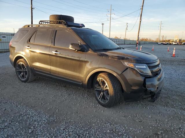 1FM5K8GT0EGC21414 - 2014 FORD EXPLORER SPORT BLACK photo 4