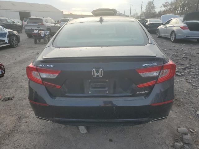 1HGCV1F35JA256895 - 2018 HONDA ACCORD SPORT Чорний фото 6