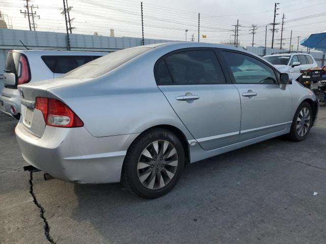 2HGFA16909H334882 - 2009 HONDA CIVIC EXL SILVER photo 3