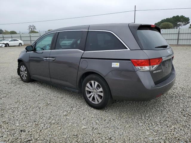 5FNRL5H62GB045344 - 2016 HONDA ODYSSEY EXL GRAY photo 2