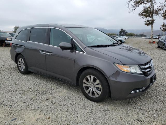 5FNRL5H62GB045344 - 2016 HONDA ODYSSEY EXL GRAY photo 4