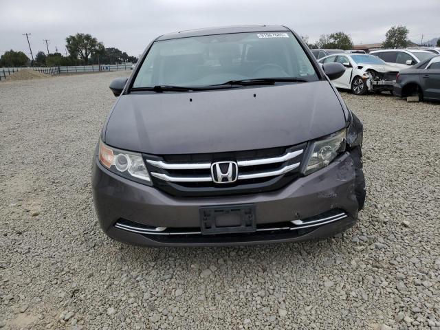 5FNRL5H62GB045344 - 2016 HONDA ODYSSEY EXL GRAY photo 5