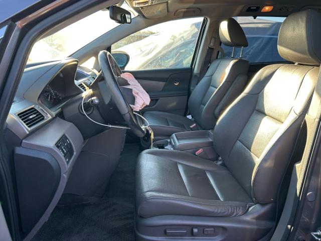5FNRL5H62GB045344 - 2016 HONDA ODYSSEY EXL GRAY photo 7