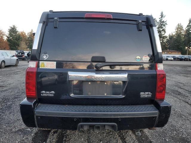 1J8HG58246C192511 - 2006 JEEP COMMANDER LIMITED BLACK photo 6