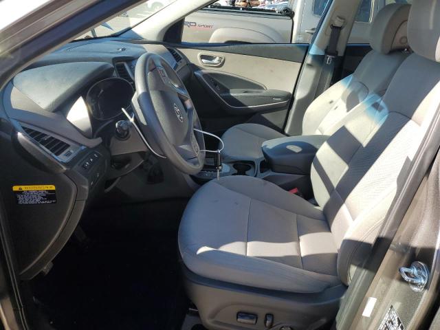 5XYZUDLB7GG370883 - 2016 HYUNDAI SANTA FE S GRAY photo 7