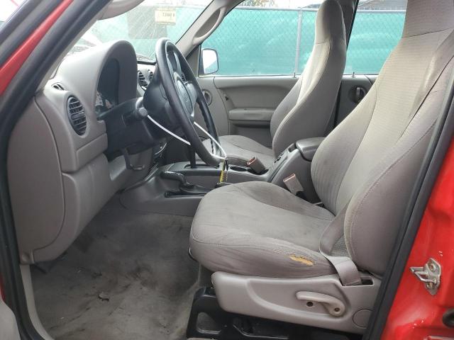 1J4GL48KX3W718346 - 2003 JEEP LIBERTY SPORT Kırmızı fotoğraf 7