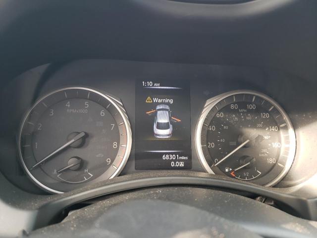 JN1EV7ARXJM444559 - 2018 INFINITI Q50 LUXE Szary zdjęcie 9