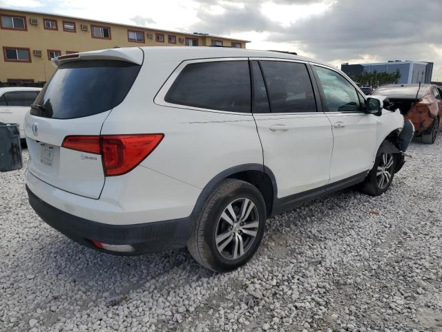 5FNYF5H57JB005925 - 2018 HONDA PILOT EXL Biały zdjęcie 3