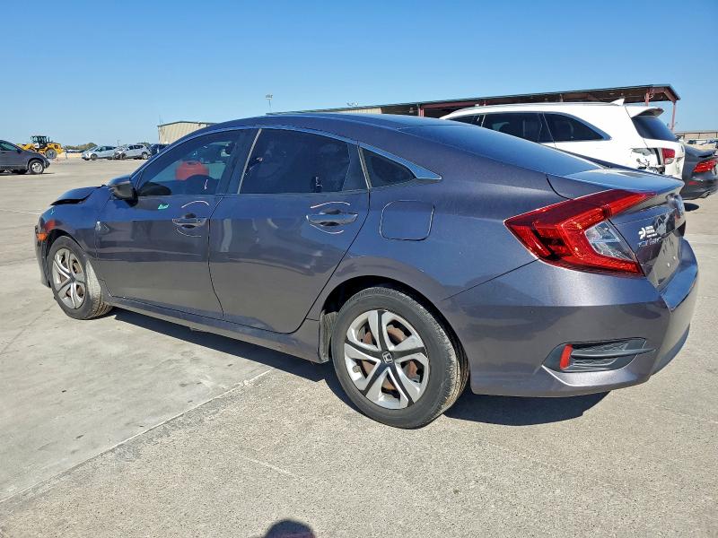 19XFC2F58GE047763 - 2016 HONDA CIVIC LX GRAY photo 2