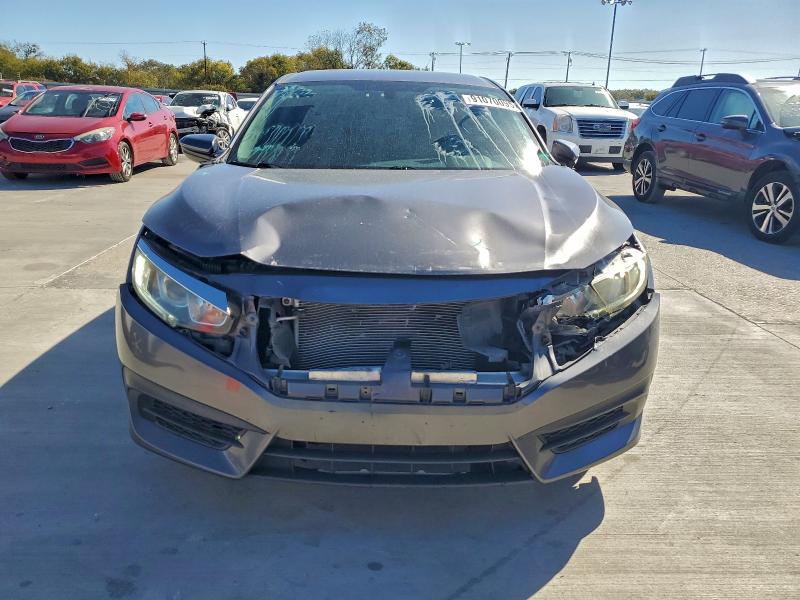 19XFC2F58GE047763 - 2016 HONDA CIVIC LX GRAY photo 5