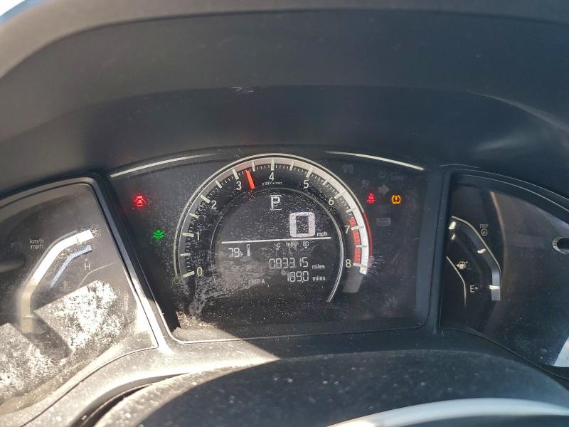 19XFC2F58GE047763 - 2016 HONDA CIVIC LX GRAY photo 9