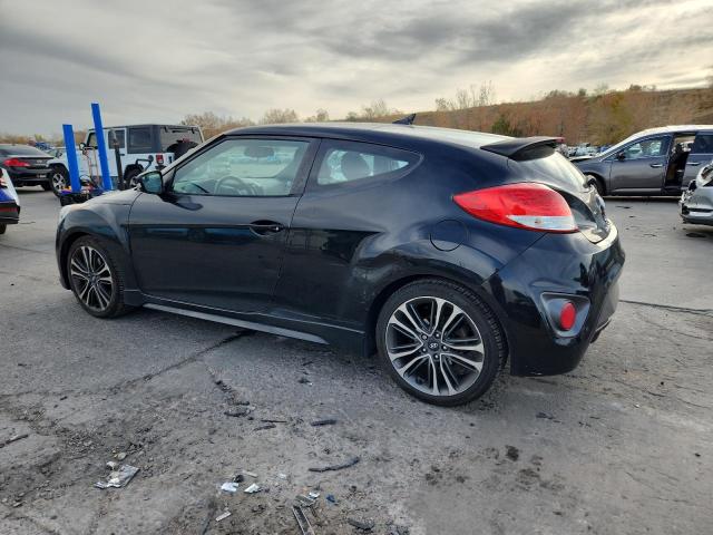 KMHTC6AE7GU255633 - 2016 HYUNDAI VELOSTER TURBO BLACK photo 2