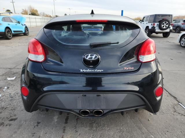 KMHTC6AE7GU255633 - 2016 HYUNDAI VELOSTER TURBO BLACK photo 6