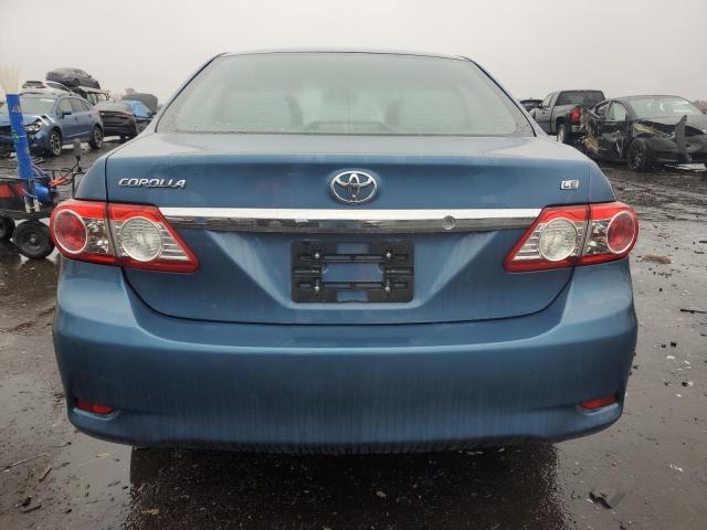 5YFBU4EE1DP210756 - 2013 TOYOTA COROLLA BASE Կապույտ լուսանկար 6