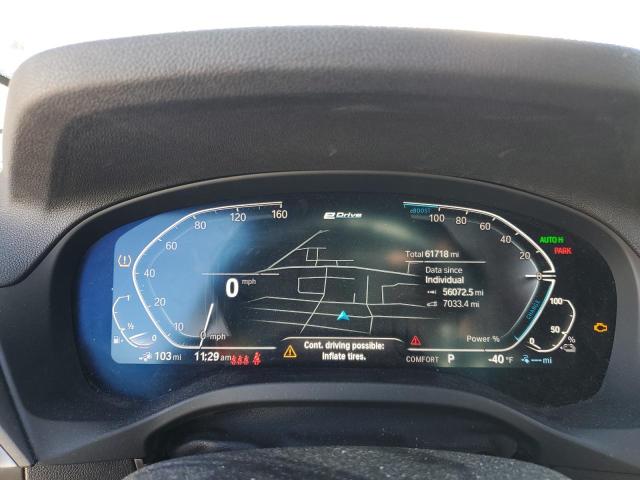 5UXTS1C09L9D23568 - 2020 BMW X3 XDRIVE30E WHITE photo 9