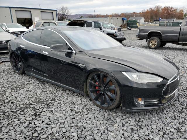 5YJSA1DP4CFP01424 - 2012 TESLA MODEL S Noir photo 4
