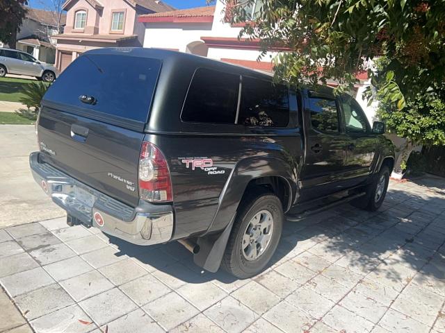 3TMJU4GNXBM112693 - 2011 TOYOTA TACOMA DOUBLE CAB PRERUNNER GRAY photo 4