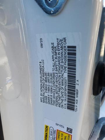 19UUB5F56PA006371 - 2023 ACURA TLX TECH A WHITE photo 12