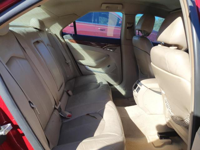 1G6DF577580179392 - 2008 CADILLAC CTS წითელი ფოტო 10
