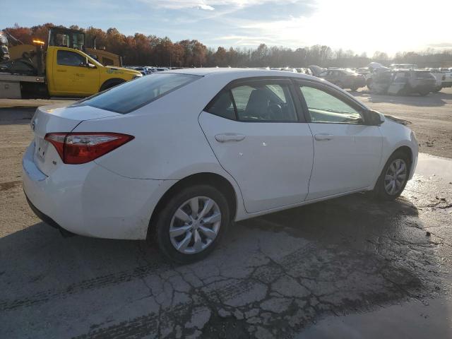 2T1BURHEXFC367911 - 2015 TOYOTA COROLLA L WHITE photo 3