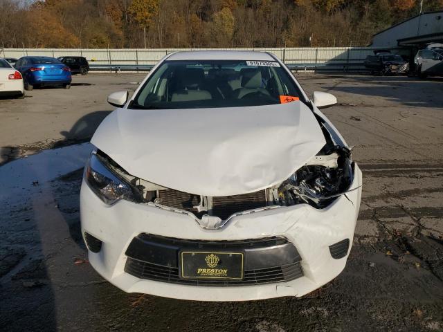 2T1BURHEXFC367911 - 2015 TOYOTA COROLLA L WHITE photo 5