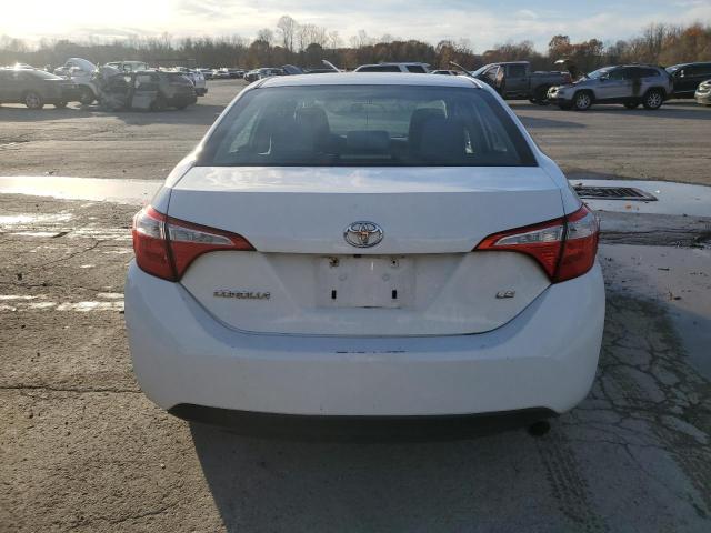 2T1BURHEXFC367911 - 2015 TOYOTA COROLLA L WHITE photo 6