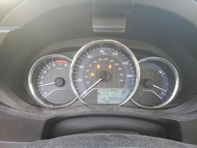 2T1BURHEXFC367911 - 2015 TOYOTA COROLLA L WHITE photo 9