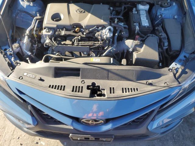 4T1G11AK0RU213890 - 2024 TOYOTA CAMRY SE NIGHT SHADE BLUE photo 11