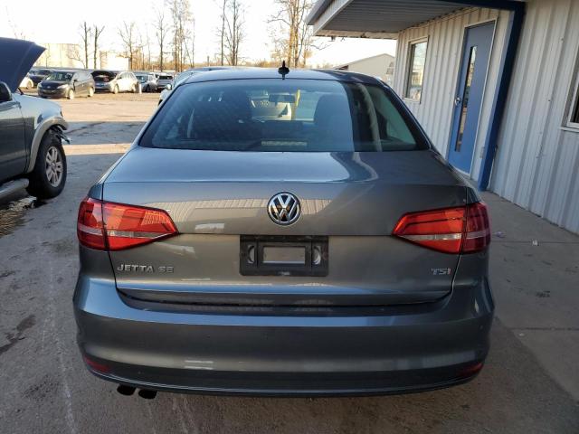 3VWD17AJ7FM316626 - 2015 VOLKSWAGEN JETTA SE CHARCOAL photo 6