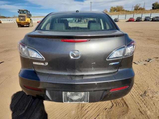 JM1BL1W73D1751944 - 2013 MAZDA 3 I GRAY photo 6