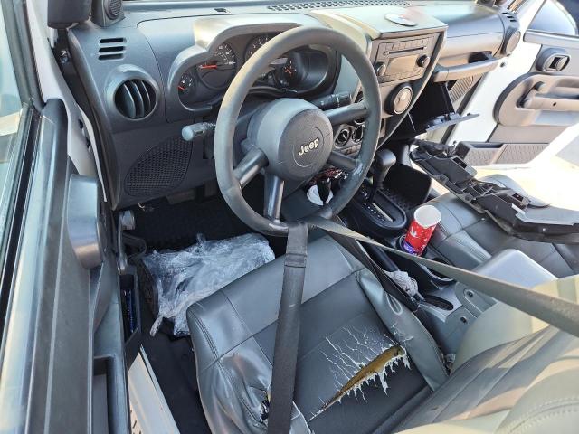 1J4FA24189L709951 - 2009 JEEP WRANGLER X WHITE photo 8